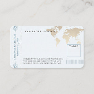 Boarding Pass Vintage Karte Ticket Place Escortkar