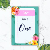 Boarding Pass Wedding Einladung Zielort Tischnummer