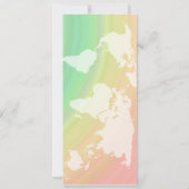 Boarding-Ticket Save the Date mit Foto Einladung (Rückseite)