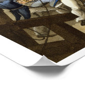 Boarding und das amerikanische Schiff "Chesapeake" Poster (Ecke)