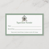 Boarding Visitenkarte (Rückseite)