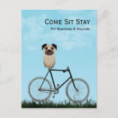 Boarding, Wandern, Sitzen, Training Postkarte (Vorderseite)