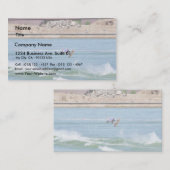 Boarding-Wasser-Surfen Visitenkarte (Vorne/Hinten)