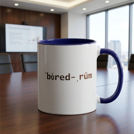 Boardroom Humor Office Corporate Business Mug Tasse