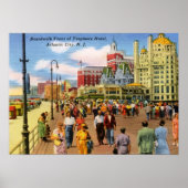 Boardwalk, Atlantic City Vintag Poster (Vorne)