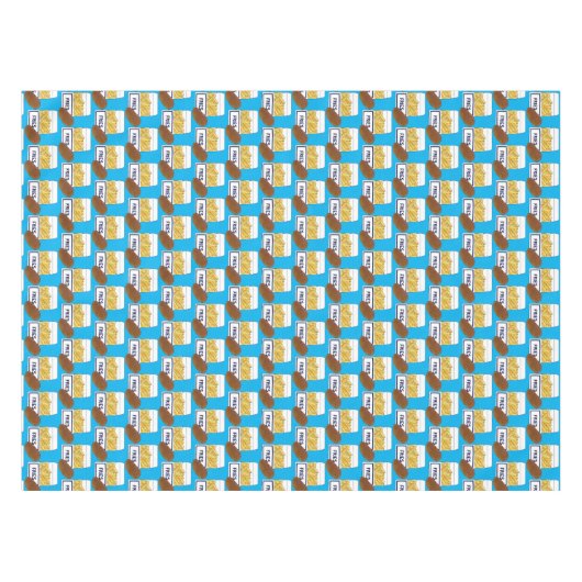 Boardwalk Beach Frips Pommes frites Pommes frites Tischdecke (Vorderseite (Horizontal))