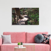 Boardwalk bis Cape Flattery Leinwanddruck (Insitu (Wohnzimmer))