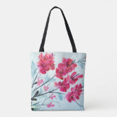 Boardwalk Blume Tote Tasche (Rückseite)