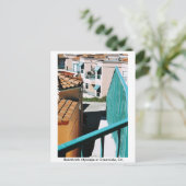 Boardwalk City in Oceanside, CA. Postkarte (Stehend Vorderseite)