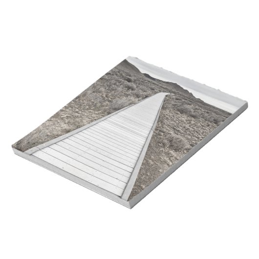 Boardwalk durch die Wüste Notizblock (Rotiert)