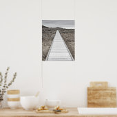 Boardwalk durch die Wüste Poster (Küche)