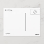 Boardwalk Game Preise RehoBeide Strand Delaware DE Postkarte (Rückseite)