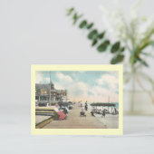 Boardwalk, Point Pleasant, New Jersey Vintag Postkarte (Stehend Vorderseite)