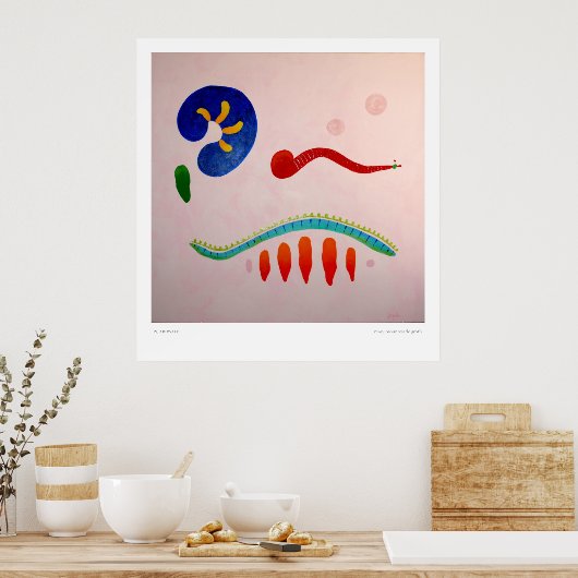 Boardwalk Poster (Küche)