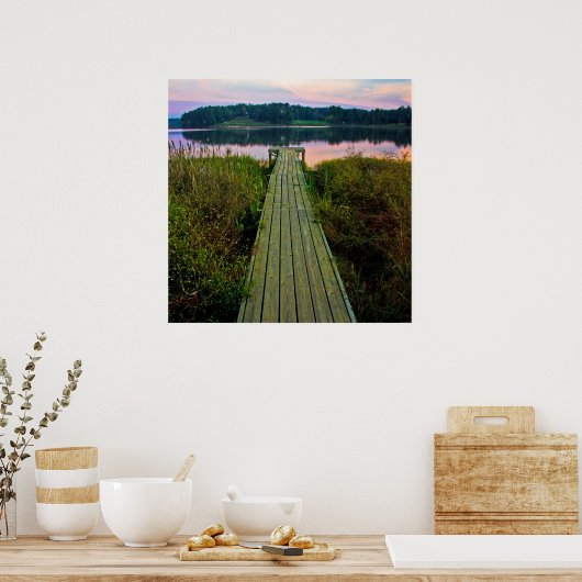 Boardwalk Poster (Küche)