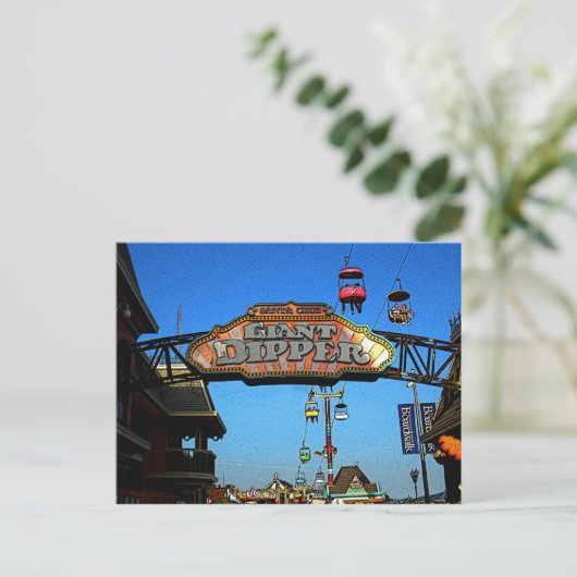 Boardwalk! Postkarte (Stehend Vorderseite)