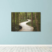 Boardwalk to Nelson Falls, Franklin - Gordon Leinwanddruck (Insitu (Holzboden))