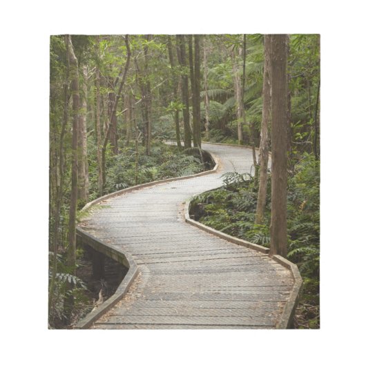 Boardwalk to Nelson Falls, Franklin - Gordon Notizblock (Vorderseite)