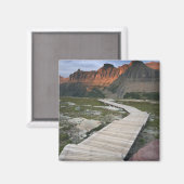 Boardwalk: Waterton Glacier International Magnet (Vorderseite/Rückseite)