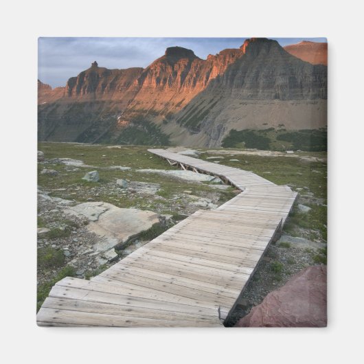 Boardwalk: Waterton Glacier International Magnet (Vorne)