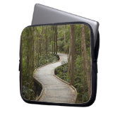 Boardwalk zu Nelson Falls, Franklin - Gordon Laptopschutzhülle (Vorderseite Links)