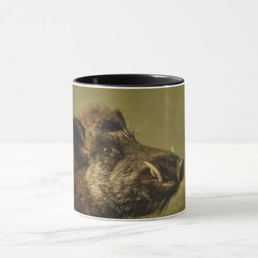 Boarkopf (Ugly Pig) Tasse (Zentrum)
