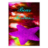 Boas Festas e um feliz Ano Novo Lila Star I (Vorne)