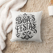Boas Festas Kissen (Decke)
