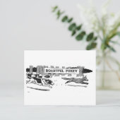 Boastful Foxy Postkarte (Stehend Vorderseite)
