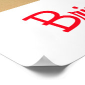 Boat Anchor Beach Poster (Ecke)