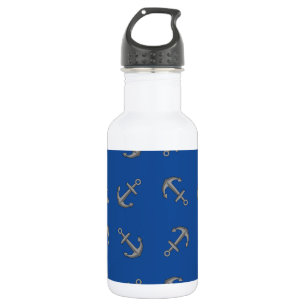 Boat Anchor Cartoon Edelstahlflasche