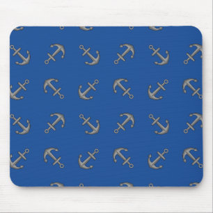 Boat Anchor Cartoon Mousepad