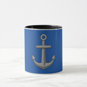 Boat Anchor Cartoon Tasse