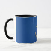 Boat Anchor Cartoon Tasse (Links)