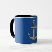 Boat Anchor Cartoon Tasse (Vorderseite Links)