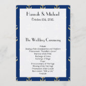 Boat Anchor, Ship Anchor, Sea Anchor, Wedding Programm (Vorderseite)