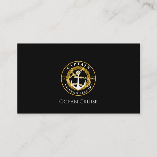 Boat Anchor Visitenkarte (Vorderseite)