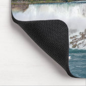 Boat and American Falls from Niagara Falls Mousepad (Ecke)