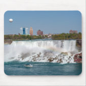 Boat and American Falls from Niagara Falls Mousepad (Vorne)
