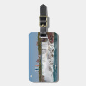 Boat and Balloon at American Niagara Falls Gepäckanhänger (Vorderseite vertikal)