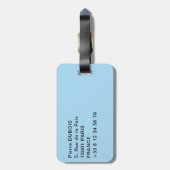 Boat and Balloon at American Niagara Falls Gepäckanhänger (Rückseite vertikal)