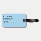 Boat and Balloon at American Niagara Falls Gepäckanhänger (Rückseite horizontal)