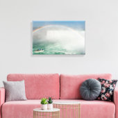 Boat and Horseshoe Falls from Niagara Falls Leinwanddruck (Insitu (Wohnzimmer))
