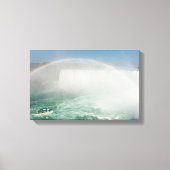 Boat and Horseshoe Falls from Niagara Falls Leinwanddruck (Vorderseite)