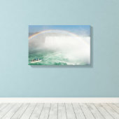 Boat and Horseshoe Falls from Niagara Falls Leinwanddruck (Insitu (Holzboden))