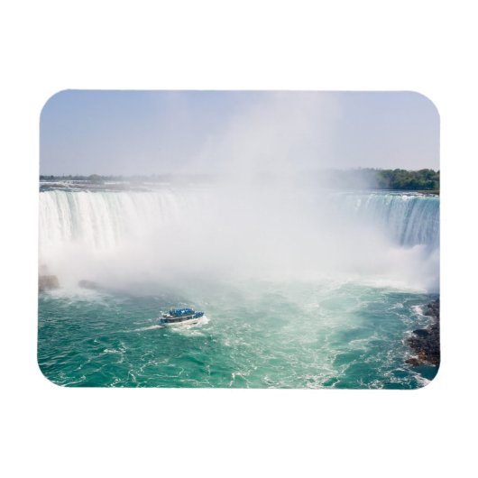 Boat and Horseshoe Falls from Niagara Falls Magnet (Horizontal)