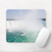 Boat and Horseshoe Falls from Niagara Falls Mousepad (Mit Mouse)