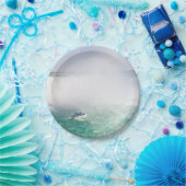 Boat and Horseshoe Falls from Niagara Falls Pappteller (Party)