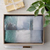 Boat and Horseshoe Falls from Niagara Falls Seidenpapier (Geschenk)