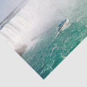 Boat and Horseshoe Falls from Niagara Falls Seidenpapier (Ausschnitt)